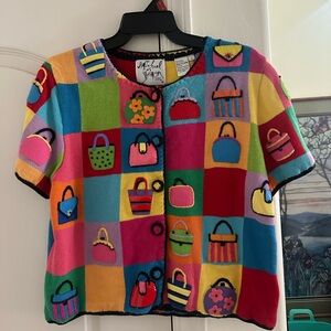 Michael Simon Short Sleeve Cardigan